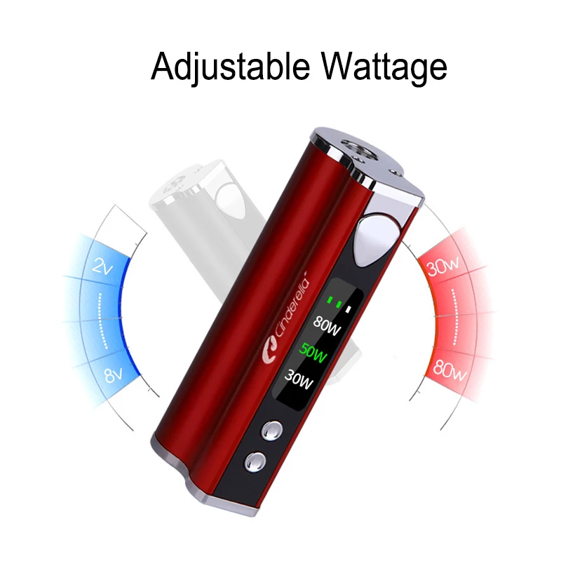 Оригинал 80 Вт vape ручка для Жидкостная электронная сигарета коробка мод комплект
