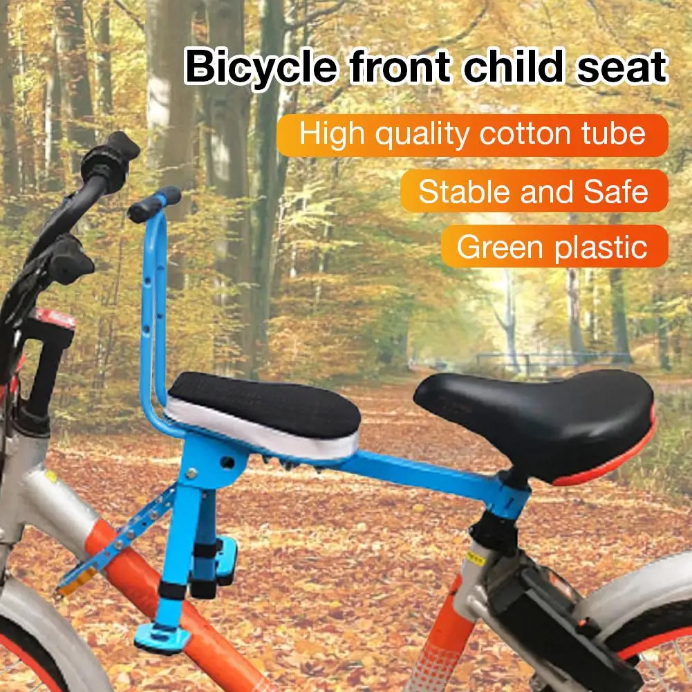 Новинка детские сиденья для велосипеда портативное Переднее Крепление