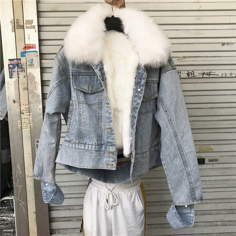 Женская меховая парка в стиле ретро зимняя теплая куртка с воротником из