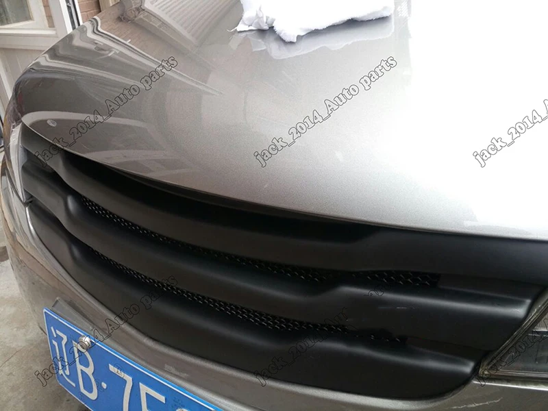 Защитная решетка переднего бампера для автомобиля ABS матовая Kia Forte 2009 2010 2011 2012 |