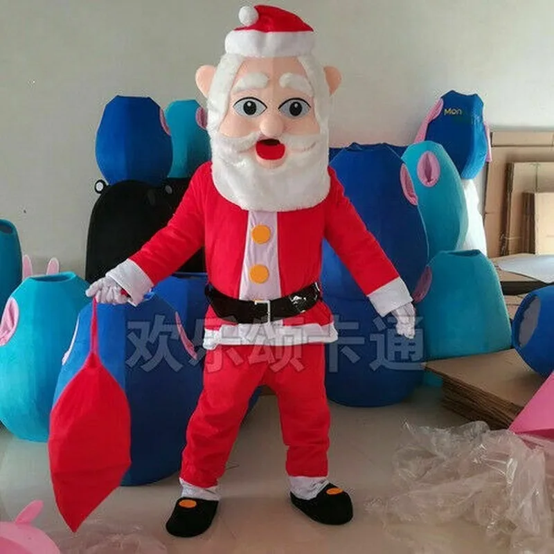 

Christmas old man Mascot Costume Suits Cosplay Party Game Dress Outfits Ad