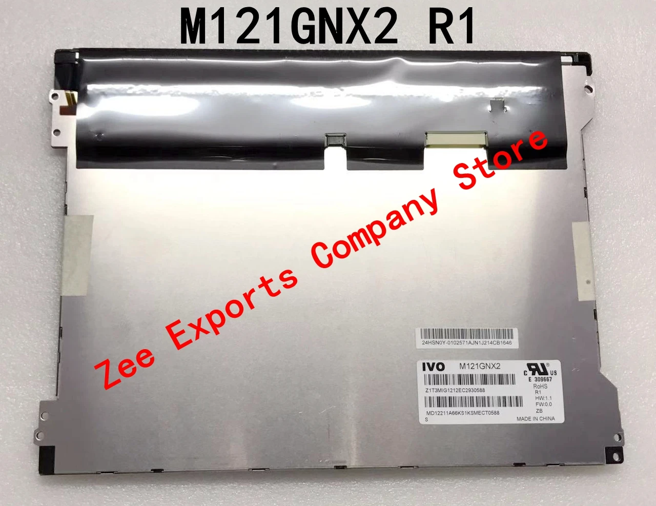 

Original 12.1 inch M121GNX2 R1 1024*768 WLED LCD Screen Display Panel 100% tested