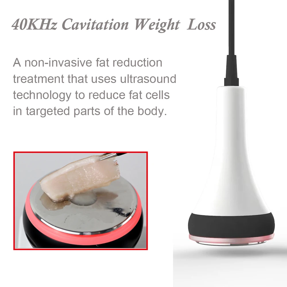 40K кавитация радиочастотная система для похудения тела ультразвуковая машина RF