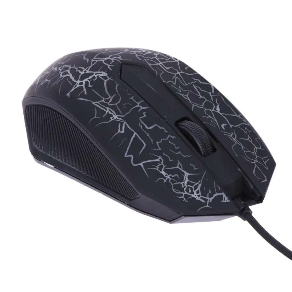 Профессиональная оптическая эргономичная компьютерная мышь со светодиодной