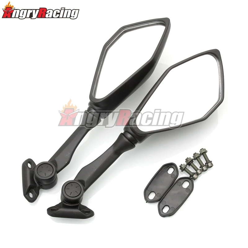 Черные мотоциклетные зеркала заднего вида для Kawasaki Ninja 250 250SL 300 ZX6R ZX 6R 2013 2016 NINJA400 400
