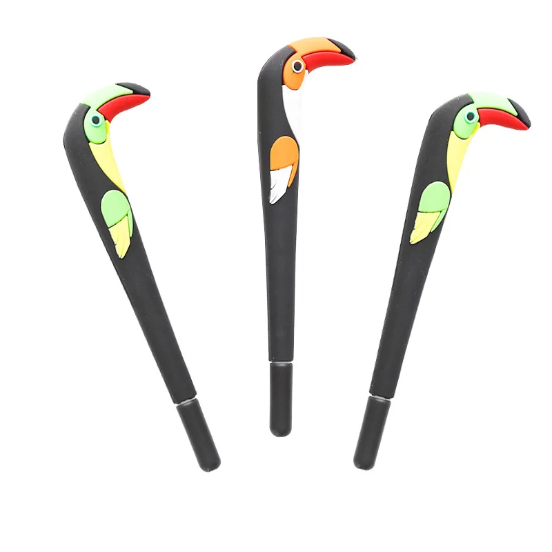40 шт./лот Милая мультяшная ручка toucan студенты писать домашнюю задачу