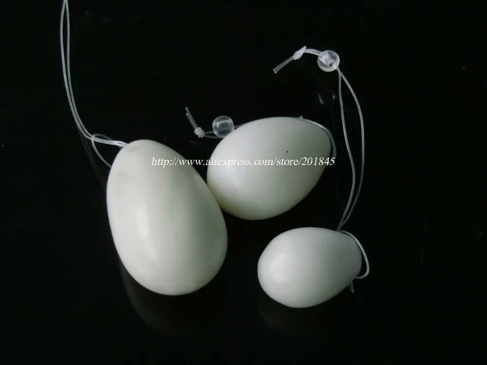 3 шт. нефритовые яйца для упражнений на мышцы Кегеля укрепляющие тазового дна