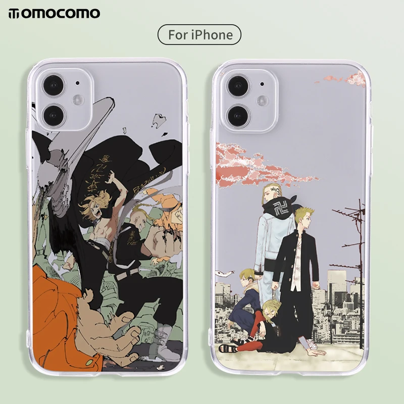

Anime Tokyo Avengers Takemichi Protective Phone Case For iPhone 11 12 13Pro Max XR XS X 8 7Plus Soft TPU Transparent Phone Cover