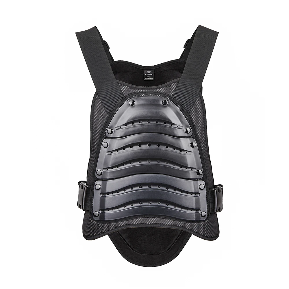 ML222 Armor Vest WOSAWE Мужская мотоциклетная Броня куртка шорты для катания на лыжах сноуборде Защитное снаряжение Хип-коврик протектор MTB велосипед Мотокросс наколенники - Цвет: ML222 Armor Vest