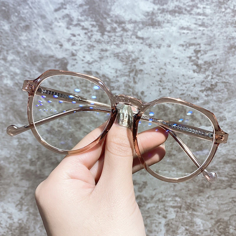 Прозрачные очки для женщин и мужчин винтажные Ретро квадратные в оправе с