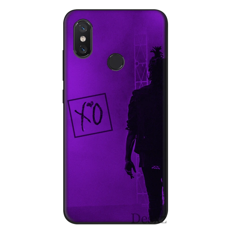 2020 Новый чехол для телефона мягкий черный ТПУ Xiaomi Redmi Note 8T Pro 7 5 6 4 4X 5A Weeknd xo |