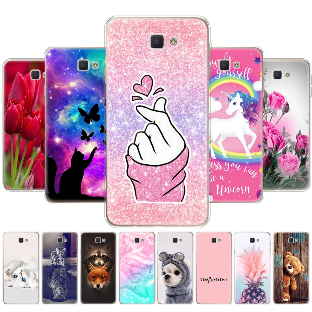 

FOR Samsung Galaxy J7 Prime Case SM G6100 G610F G610M Silicon Soft TPU Back Phone Cover FOR Samsung J7 Prime On7 2016 Bag Bumper