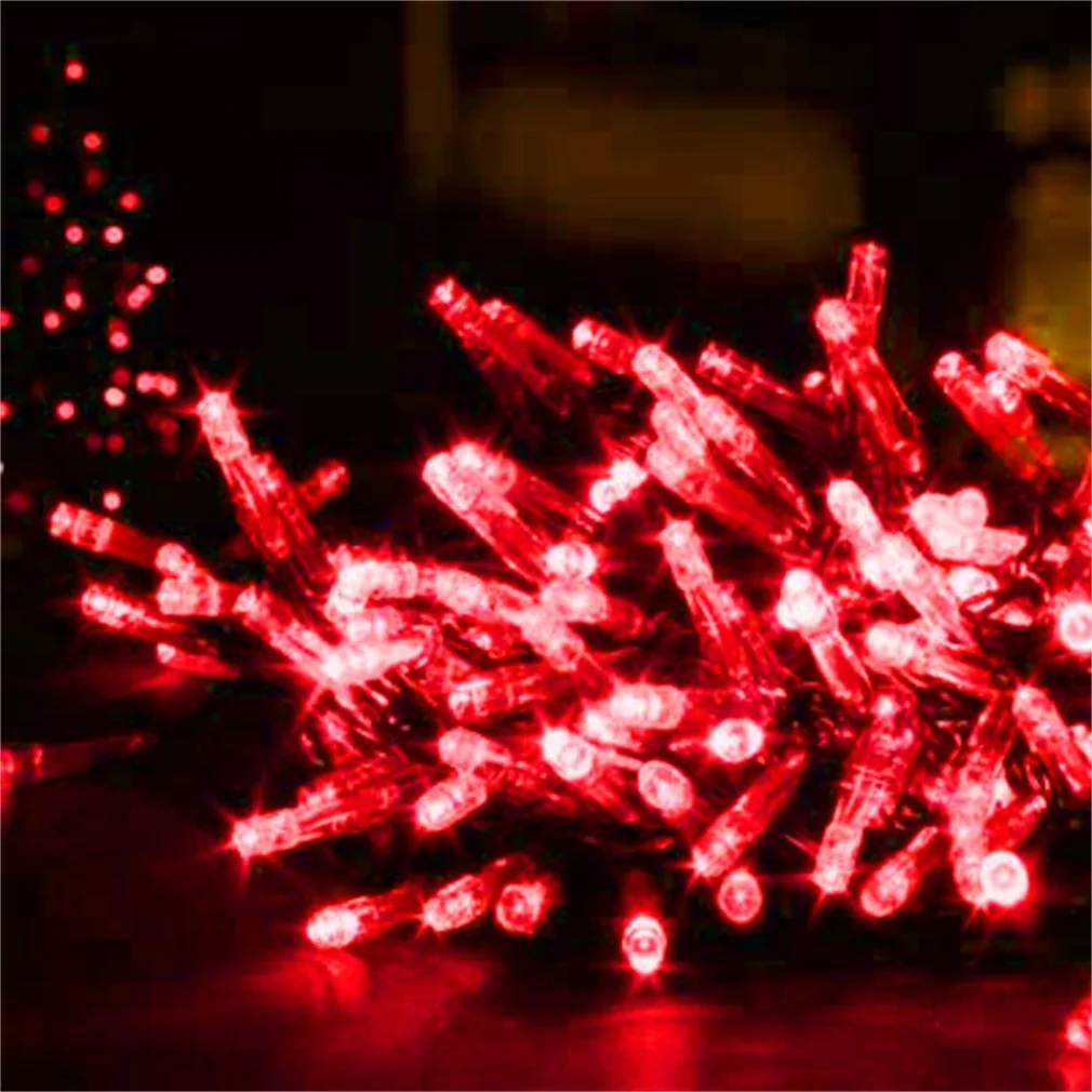 

100 LED 12M Green String Fairy Lights 8 Modes Party Christmas Garden Valentines Wedding Decoration IP44 UK Plug