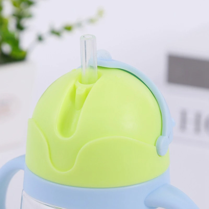 Детская мультяшная соломенная чашка-весы для младенцев ручка защиты от удушения