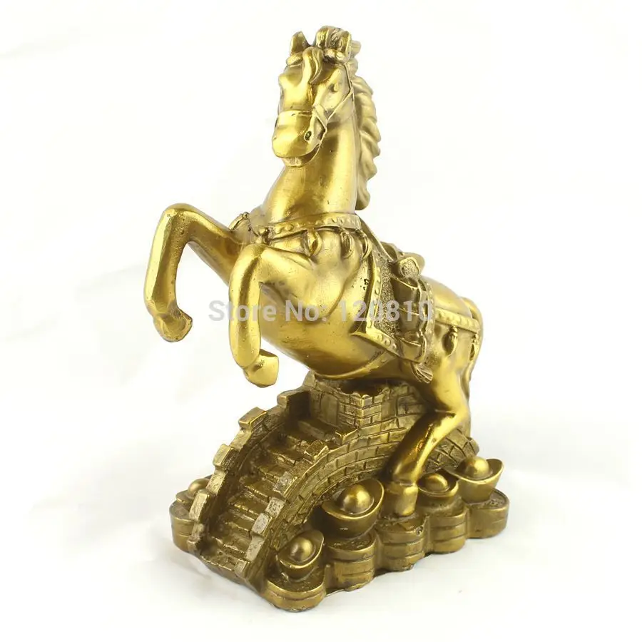 Медная великая настенная декоративная статуя мадаочгун деньги мА фэн шуй|Статуи