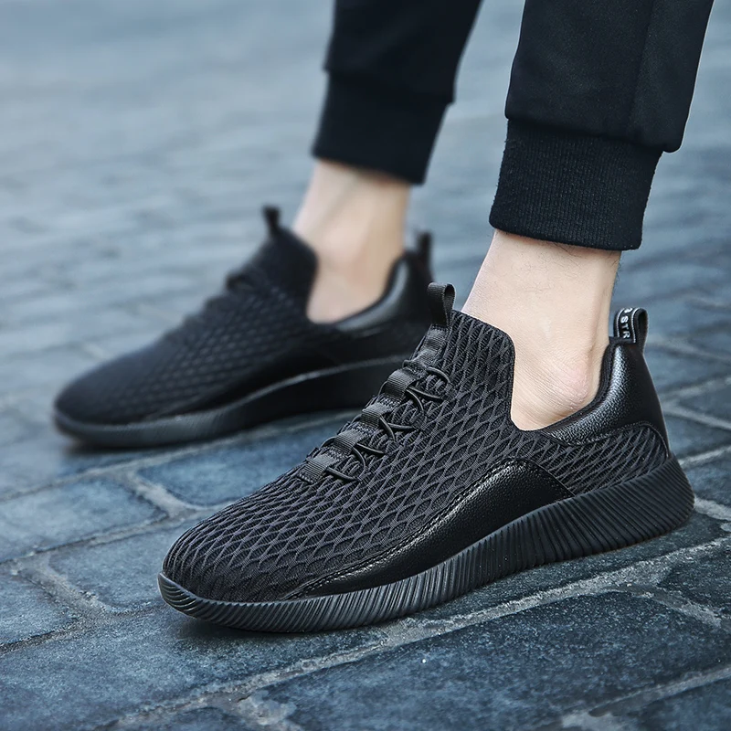Men Sneakers Woven Flat Casual Shoes Breathable Loafers Male Driving Office Outdoor Walking Fashion 2018 |