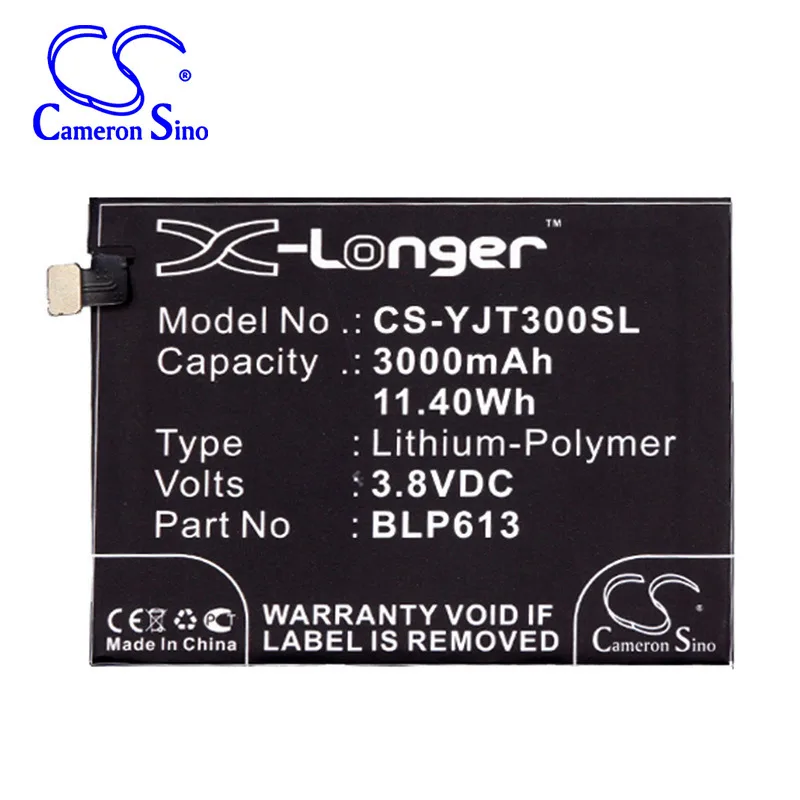 

Камера для ONEPLUS 3 3 Dual SIM A3000 A3003 BLP613 батарея