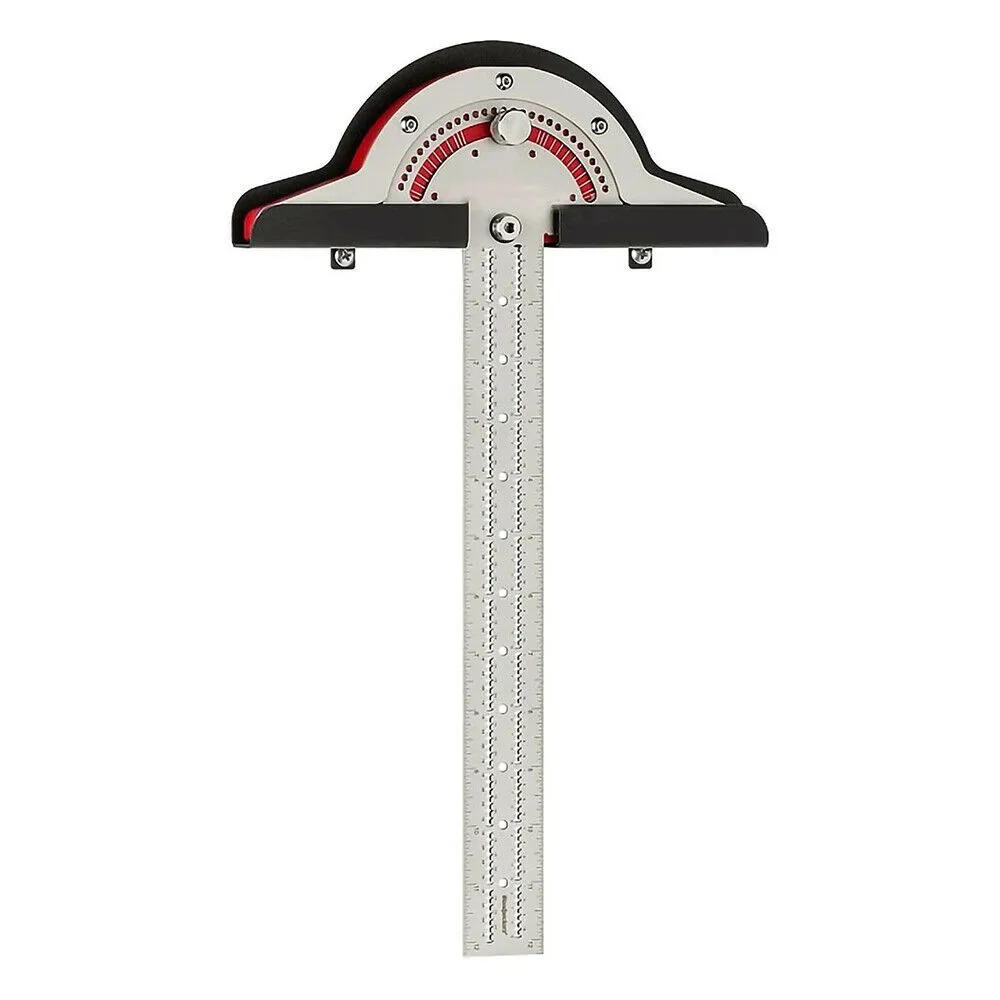 

Adjustable Measuring Tape Protractor Measuring Tool Metal Woodworking Tool