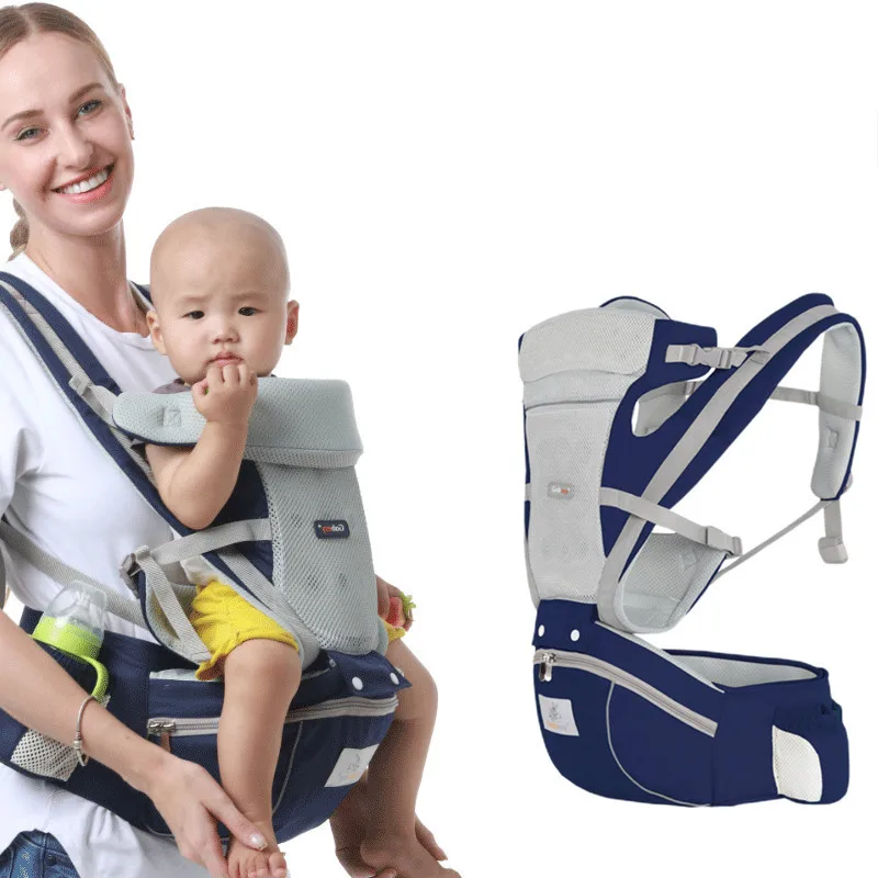 

New 0-48 Month Baby Backpacks Carriers Infant Hipseat Carrier 3 In 1 Front Facing Ergonomic Kangaroo Wrap Sling bag Dropshipping
