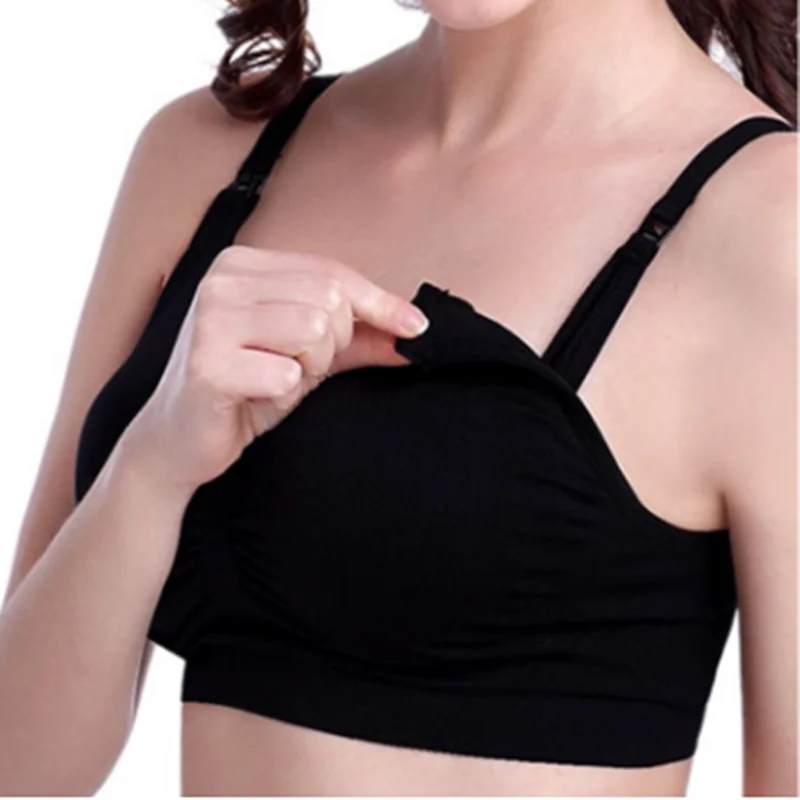 Soft Wire free breastfeeding Maternity Nursing Bra Women Cotton Underwear Maternity bra Underwear Women Breast Feeding Bra