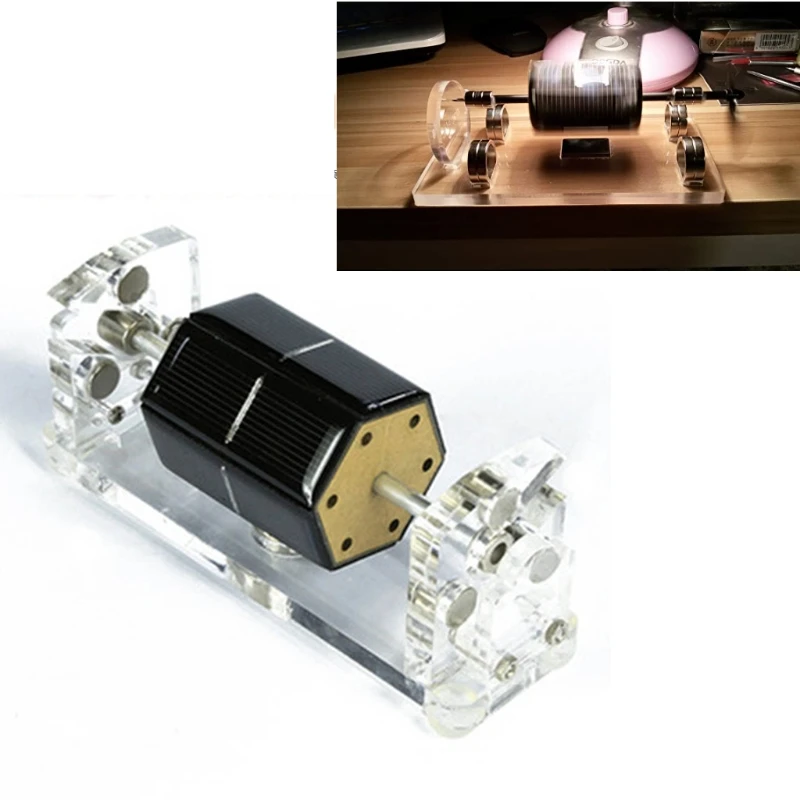 

Левитирующий двигатель мендочино, образовательная модель, модель магнитной левитации на солнечной батарее, подарок для любителей технолог...