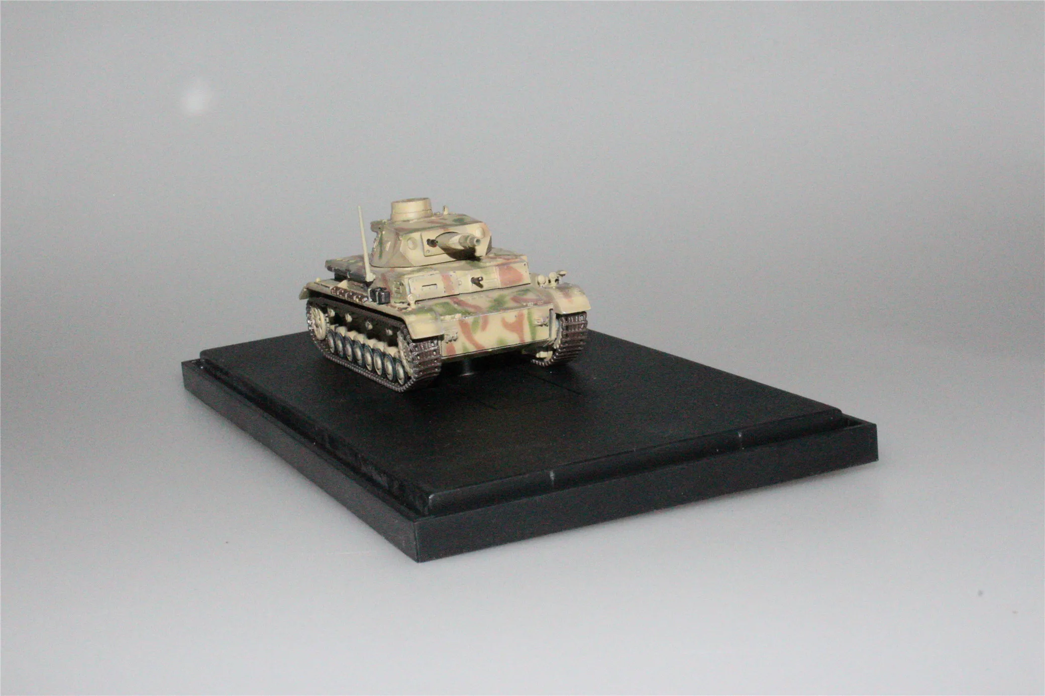 Modelo de tanque militar fundido a presi&oacute;n, escala 1:72, WWII Panzerkampfwagen IV, juguete para regalo de colecci&oacute;n-4