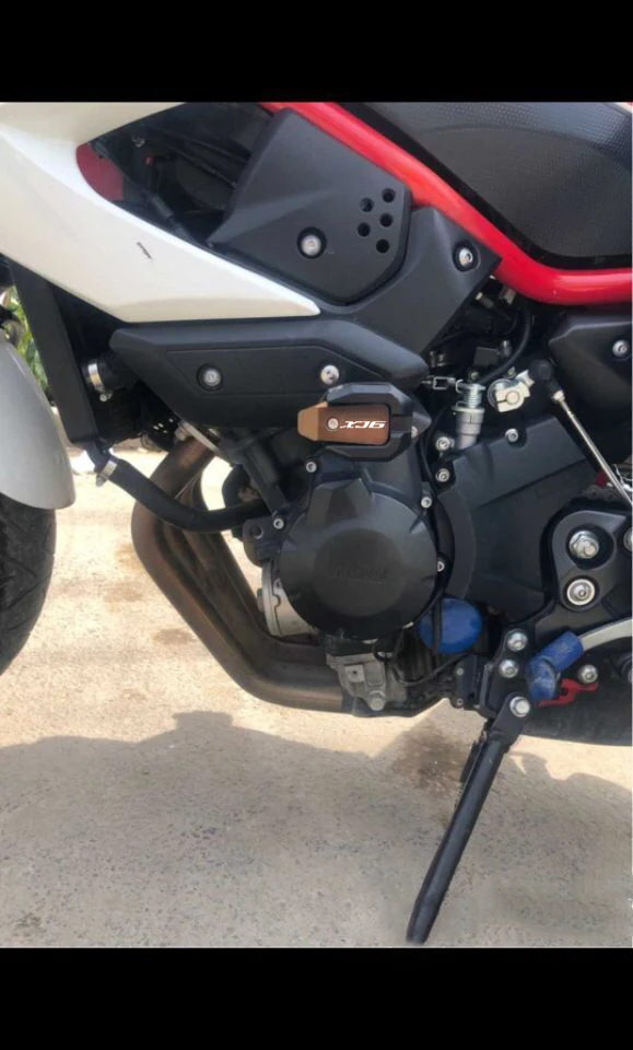 Для YAMAHA XJ6 DIVERSION XJ-6 XJ 6 Мотоцикл с ЧПУ Защита от падения рамки слайдер обтекатель защита от Краш Pad протектор