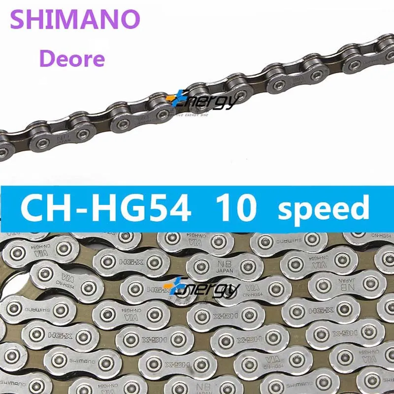 SHIMANO Deore HG54 10 ультра светильник велосипедная цепь горный велосипед скоростная