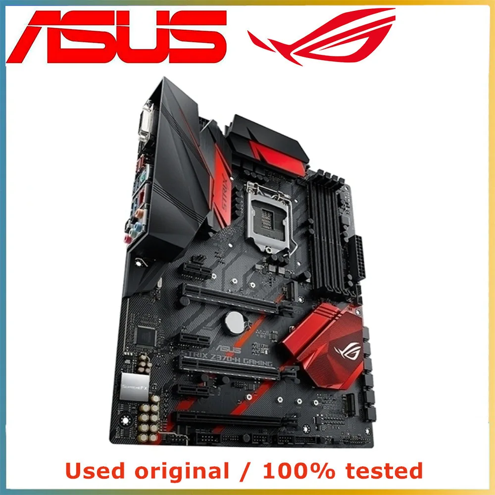 Для процессора Intel Z370 LGA 1151 для ASUS ROG STRIX Z370-H игровая материнская плата