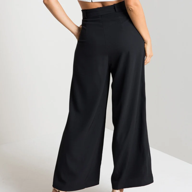 

Lucyever 2020 Autumn Casual Ankle Length Pants Woman High Waist Drawstring Loose Pants Women Korean Style All Match Trouses Lady