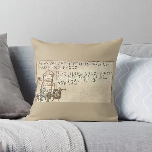 

Behold The Field Throw Pillow Cover Print Pillow Case Waist Cushion Cover Wedding Bed Decor