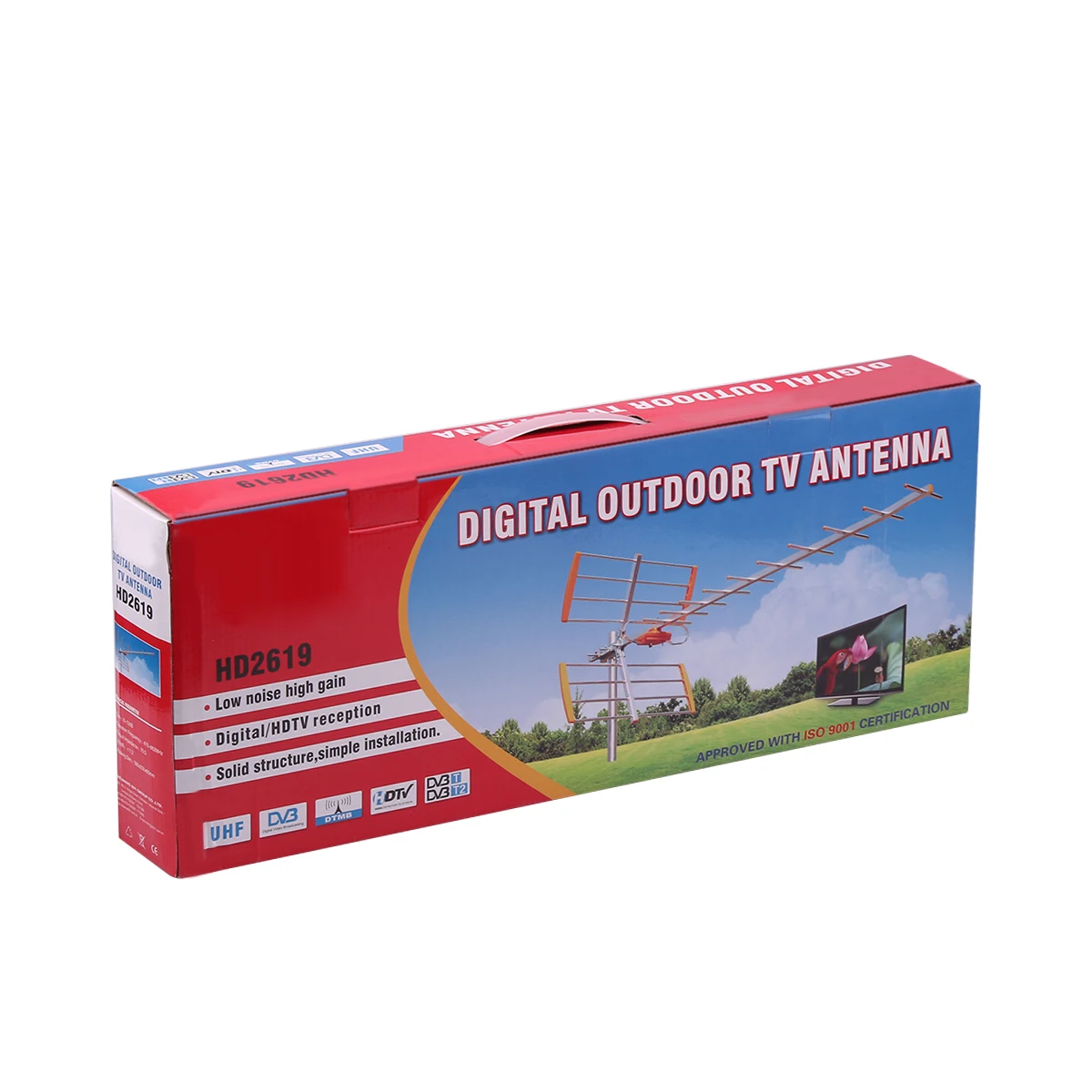 ТВ антенна усиленная HD цифровая наружная с высоким коэффициентом усиления для
