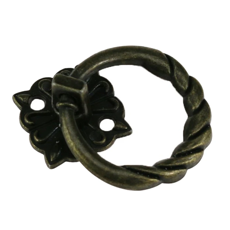 12 шт. Ретро стиль кухонный шкаф ящик комод ручка античная латунь | Обустройство