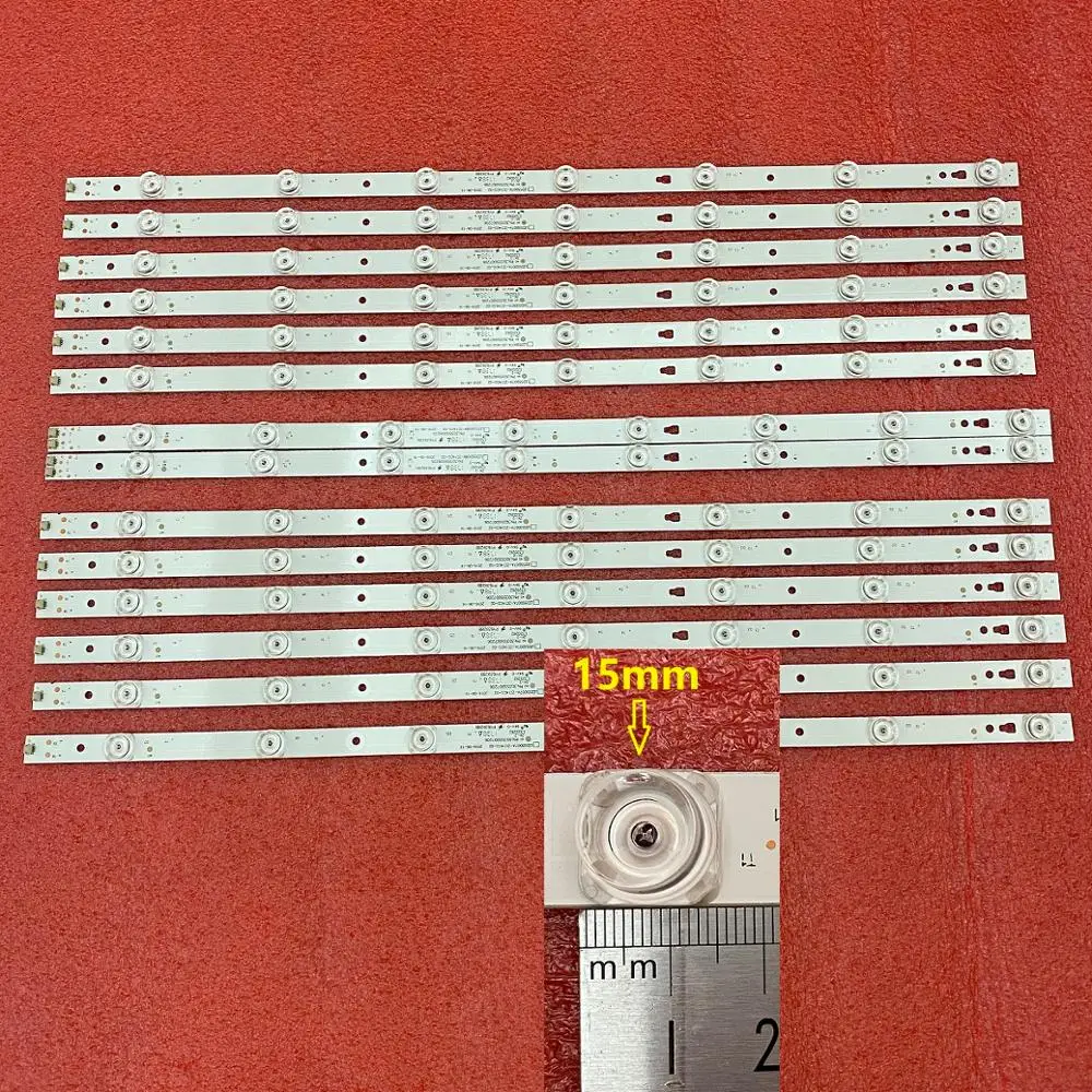 Светодиодная панель 14 шт для флэш-освещения LED 55D0 8B 55D07A-ZC14CG-02 30355007206 3035008214 | Лампы и