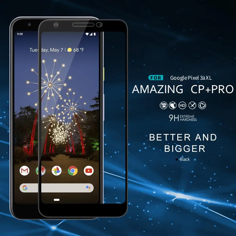 Защитное стекло закаленное Nillkin CP + Pro 2.5D arc cuvred для Google Pixel 3a XL|Защитные стёкла и