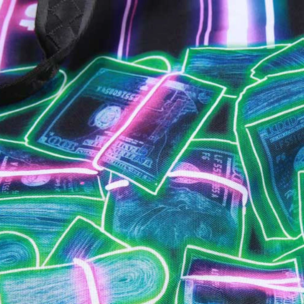 

2021 New Neon Money Tote Bag Shoulder Fashion handbag handbags women bags designer ladies bags