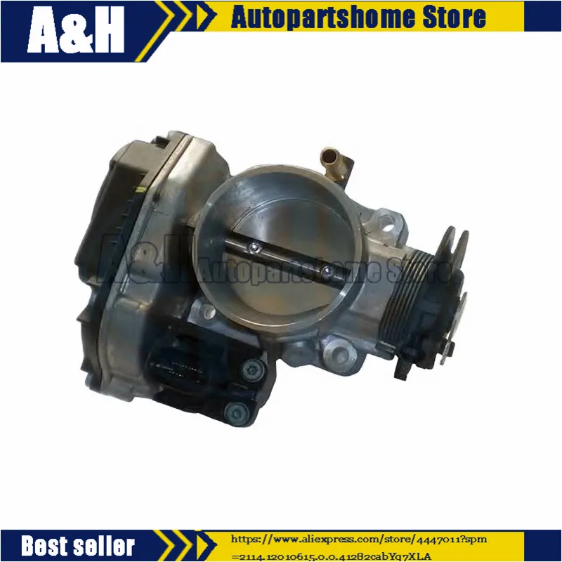 

Корпус дроссельной заслонки для VW AUDI SKODA Bora Golf Mk4 A3 Octavia I 8L 1,8 T 06A133063G высшего качества