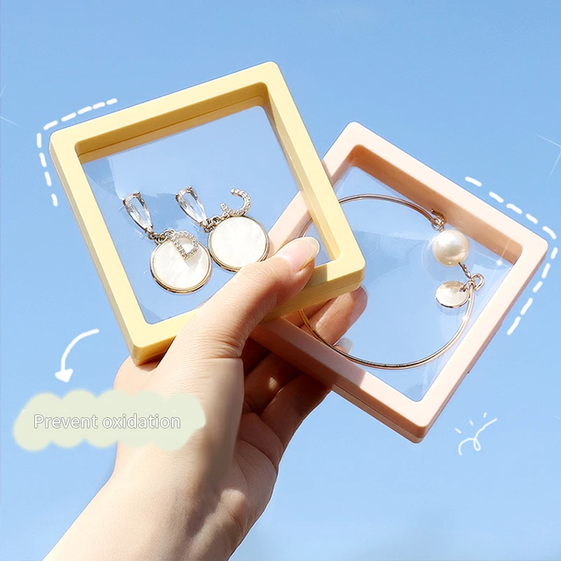 

5 штук оптовая продажа ювелирных изделий Дисплей для ювелирных украшений, подставка Плавающий фоторамка держатель ювелирные изделия, кольц...