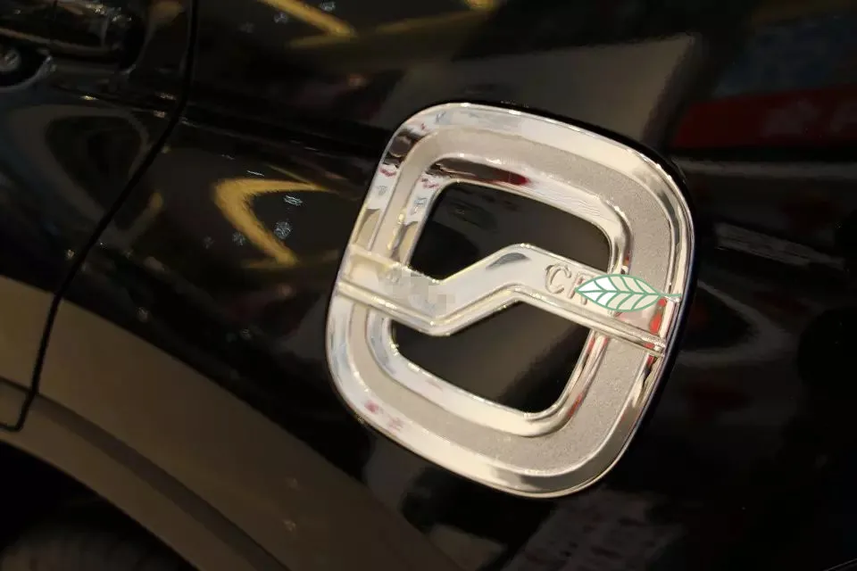 1 шт. автомобильный Стайлинг ABS хромированная крышка топливного бака наклейки