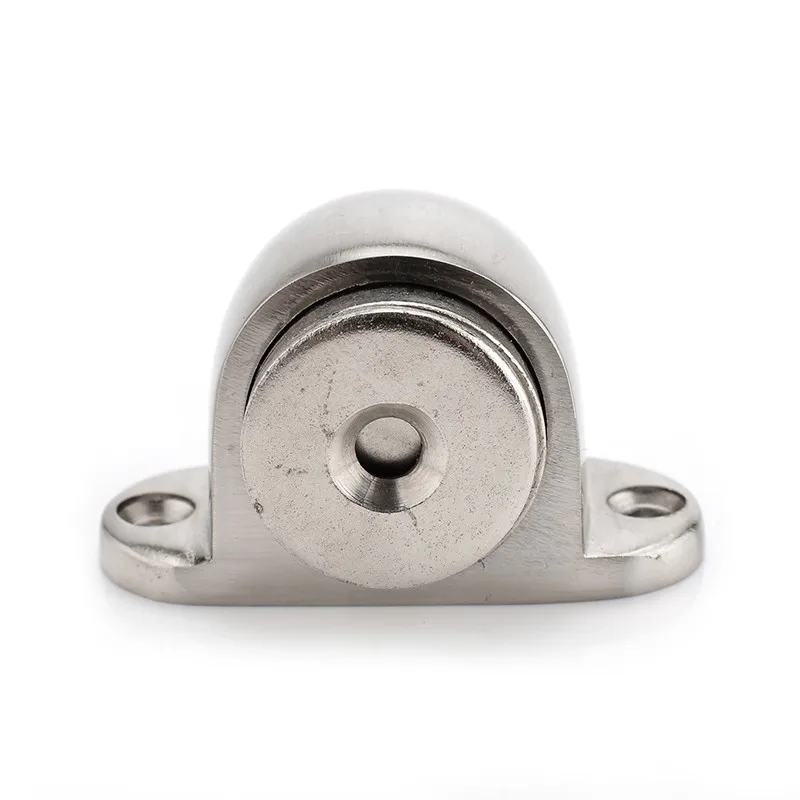 Цинковый сплав дверь стоп литье мощный напольный Магнитный Держатель 54 мм * 35