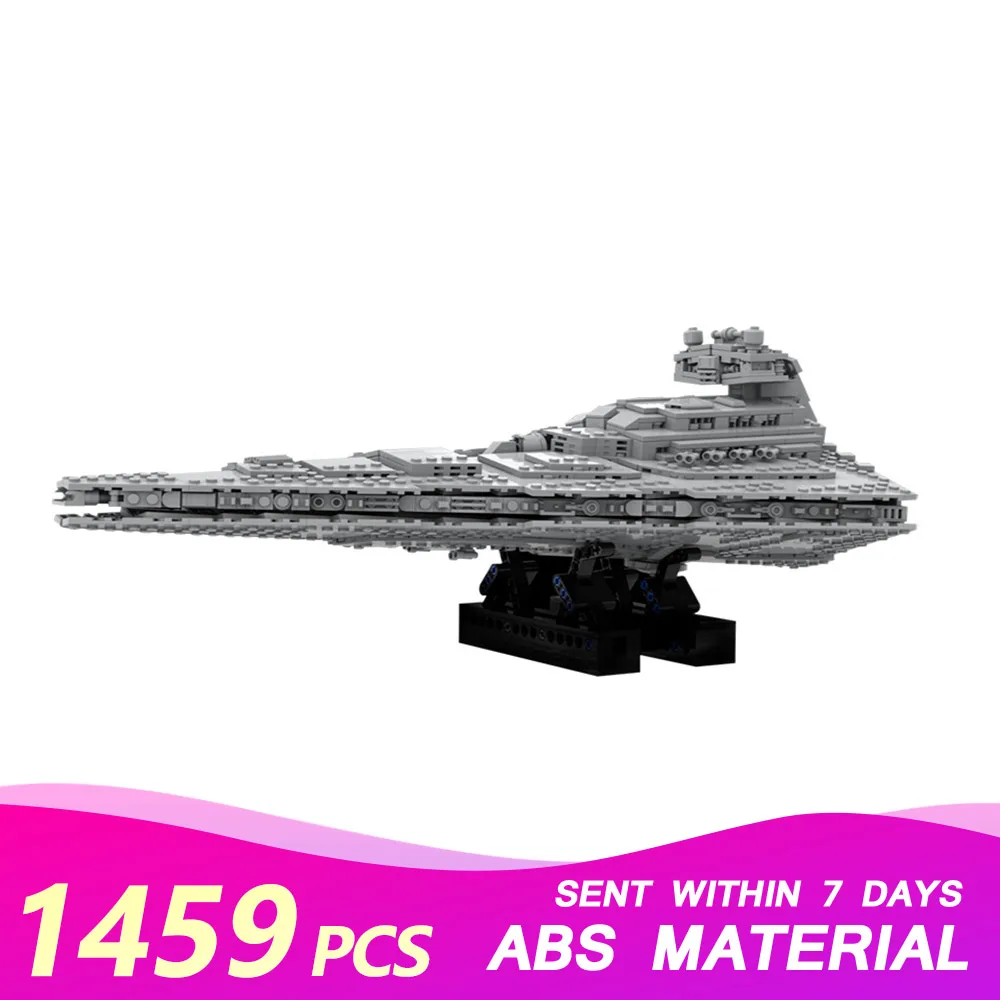 

MOC Military High-Tech Series Venator-Class Republic Attack Cruiser-Venator Bricks Compatible Bricks DIY Assemble Kids Toys