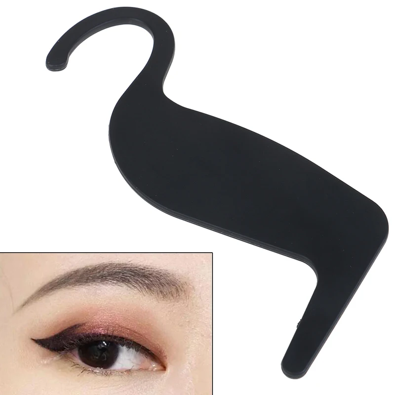 

1pc Makeup Contour Eye Liner Card Tools Eye Eyeliner Stencil New Design Eyeliner Stencil Models Eyebrow Template Shaper Tool new