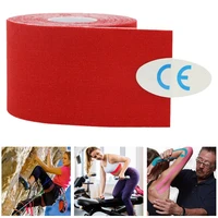 5cm x 5m cotton muscle tape waterproof prevent muscle strain prevent soreness climbing fitness stretch knee pads sports bandages