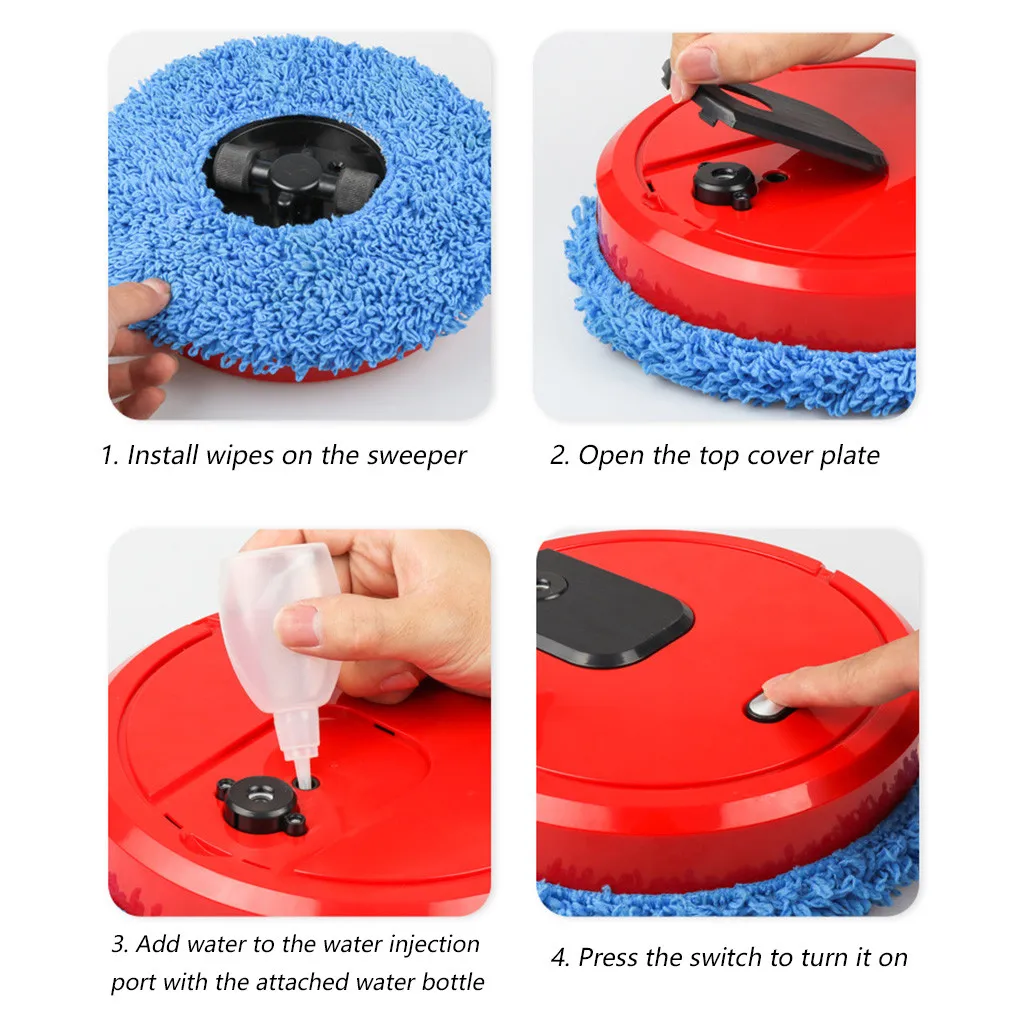 

Three In One Intelligent Sweeping Robot Vacuum Cleaner Rechargeable Dry And Wet Home Auto Sweeping Mopping Dust Cleaner