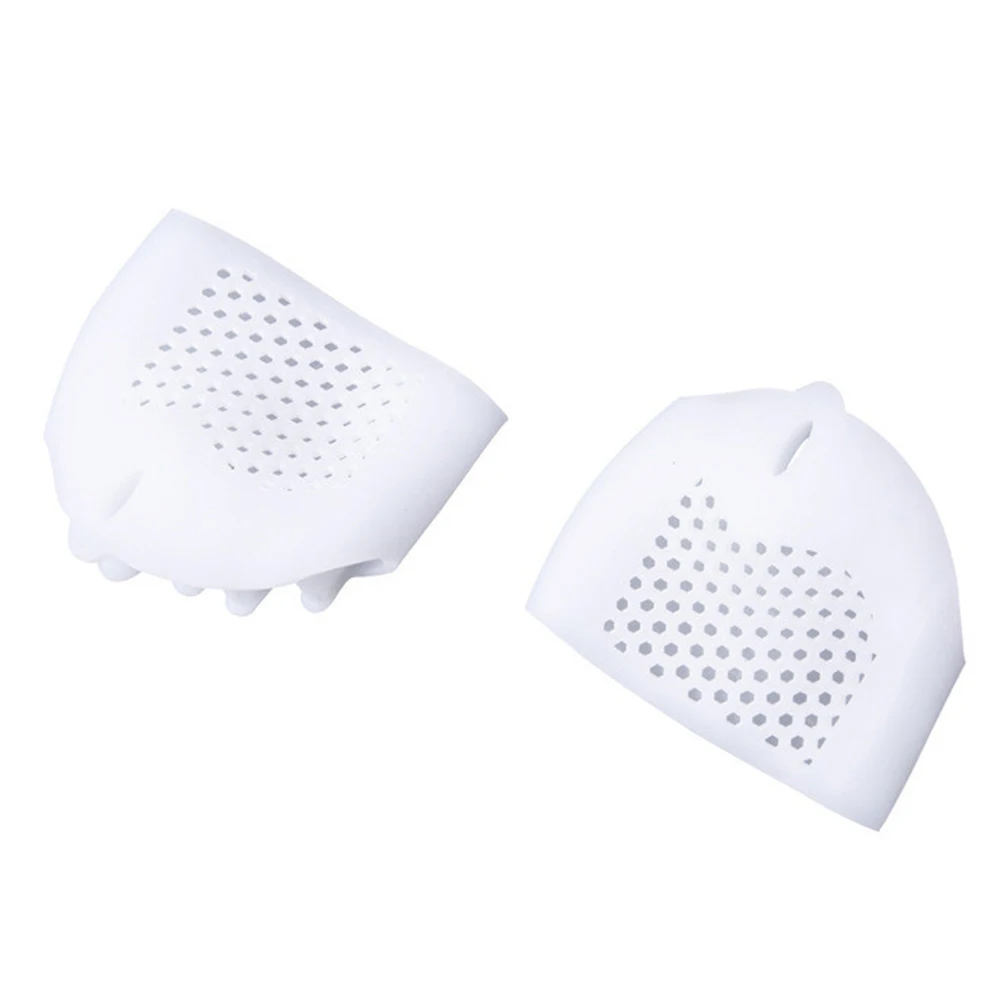 

2pcs/pair Silicone Comfortable Toe Braces 5-holes Hallux Valgus Straightener Orthodontic Foot Toe Braces For Foot Care
