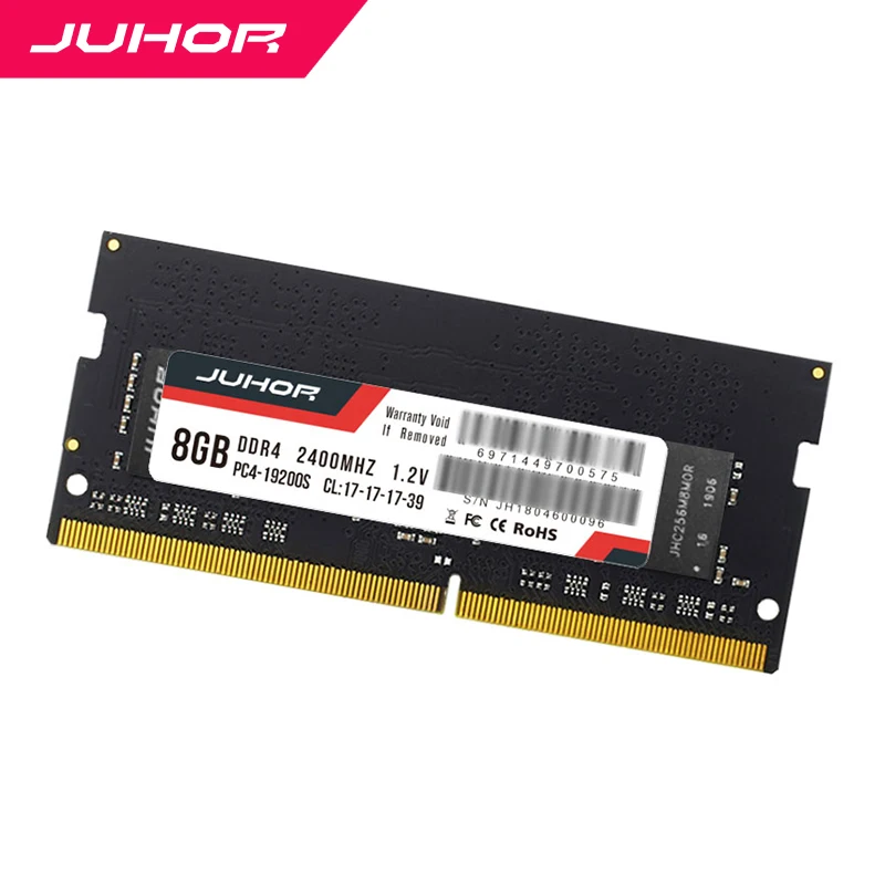 Оперативная память JUHOR ddr4 4 ГБ 8 ГБ 16 ГБ память для ноутбука с нагревом sodimm 2133 МГц 2400 МГц NB ram 1,2 в Новая Память dimm