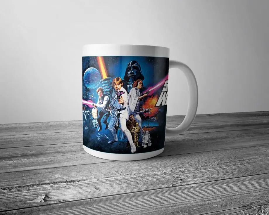 Кружка Pixxa Звездные войны чашка молочный кофе чайная фарфоровый подарок|Кружки| |