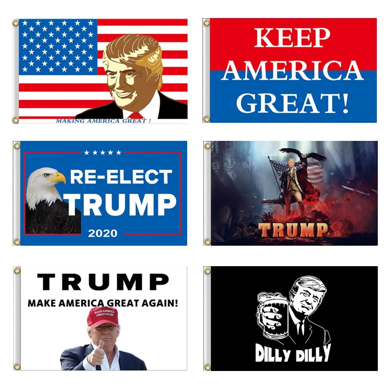 90x150 см Трамп 2020 толстовки с надписью Make America Great Again флаг переизбрать &quotТрамп&quot