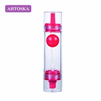 ahtoska oil sauce vinegar spray bottle with anti leakage adjustable pressed nozzle kitchen storage bottle