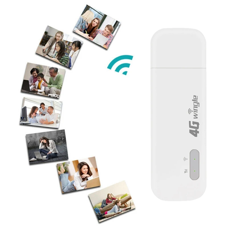 

4G WiFi Router Mobile WiFi USB Modem 150M USB WiFi Dongle for Wireless Hotspot with SIM Card Slot